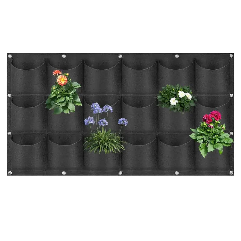 BowLift | Felt Plant Bag for Vertical Wall Mounting – Three-dimensional, Non-woven Plant Bag