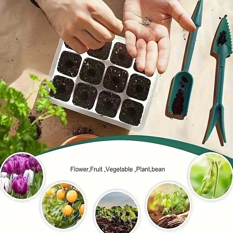 BowLift | Indoor Seed Starter Kit with LED Grow Light & Adjustable Humidity Dome – 36-Cell Tray for Home Gardening