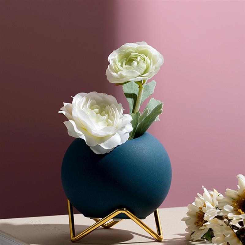 BowLift | Abstract Colors Ceramic Flower Pots with Stand
