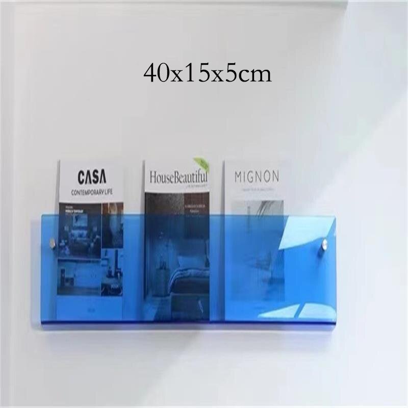 BowLift | Acrylic Wall-mounted 'Floating' Magazine Holder