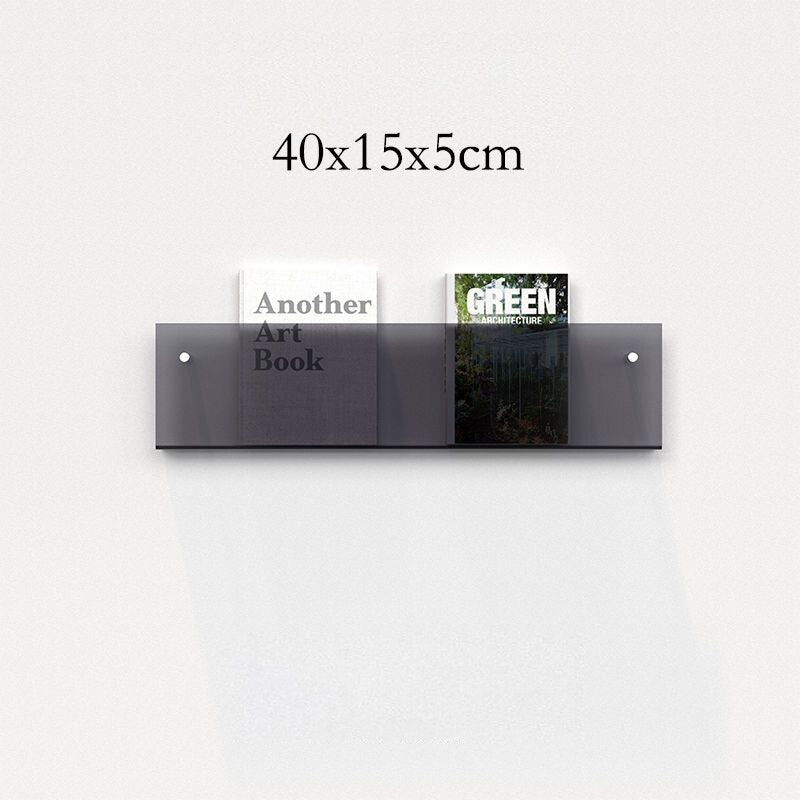 BowLift | Acrylic Wall-mounted 'Floating' Magazine Holder