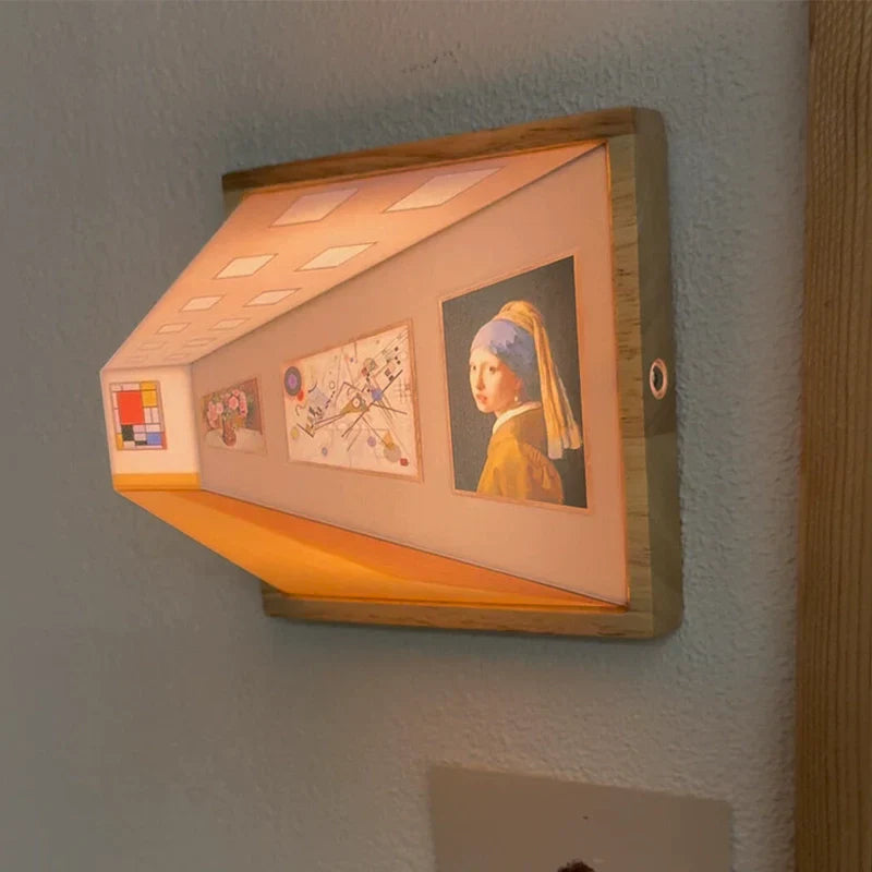 BowLift | 3D Glasses-Free Gallery Optical Illusion Wall Lamp & Night Light