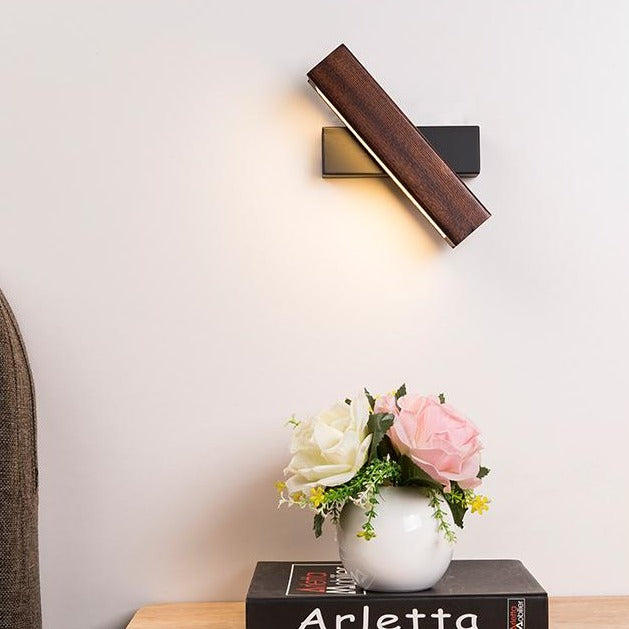 BowLift | Adjustable Wooden LED Wall Light - Jasper