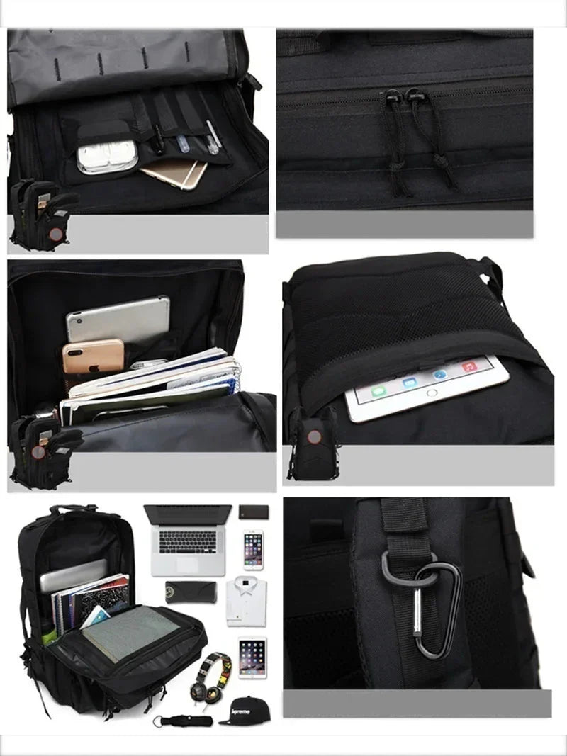 BowLift | ADVENTUREPACK – Waterproof 50L Tactical Backpack for Travel & Outdoor Use