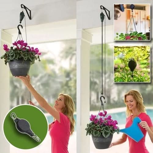 BowLift | Height-adjustable & stable for plants & birdhouses