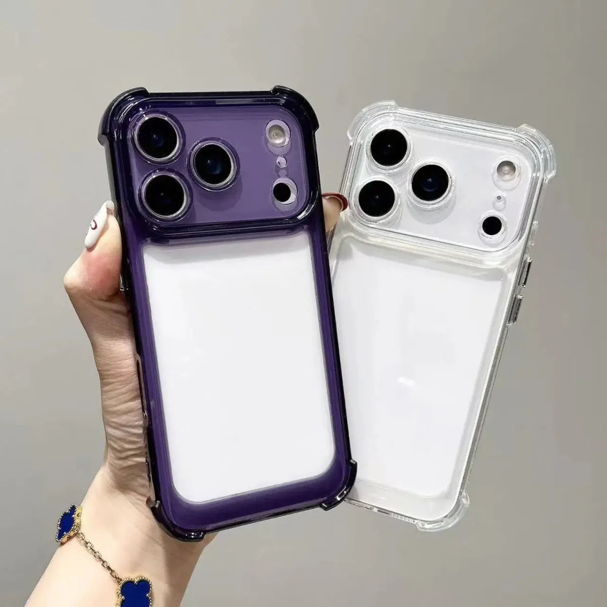 BowLift | AeroGuard – Shockproof Transparent Bumper Case for iPhone 11-17