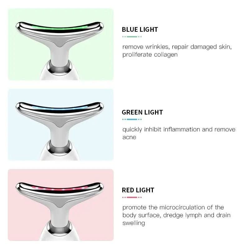 BowLift | 3-in-1 facial massager with light therapy, vibration & heat function