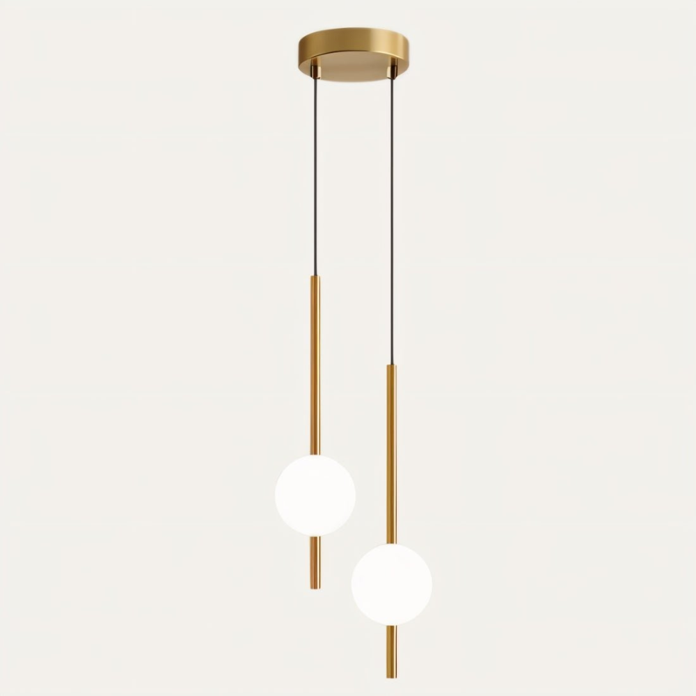 BowLift | Afzal Glass Globe LED Pendant Light