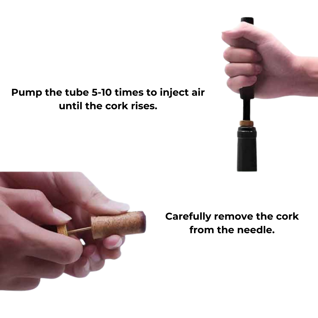 BowLift | Air Pressure Wine Opener - CorkEase