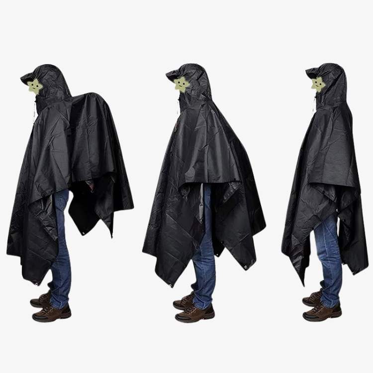 BowLift | All-Terrain Trek Poncho | Waterproof, Packable & Lightweight for Outdoor Adventures and Emergency Preparedness