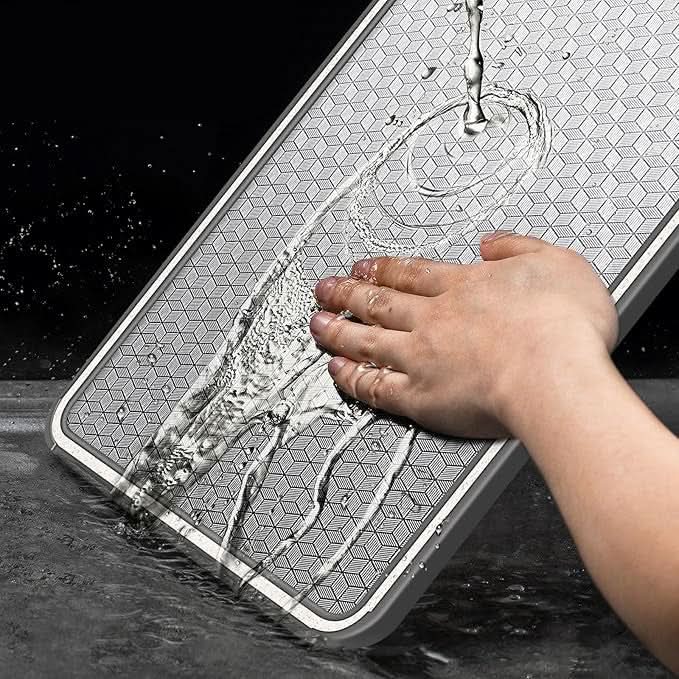 BowLift | Dual-Sided Stainless Steel Cutting Board with Knife Sharpener