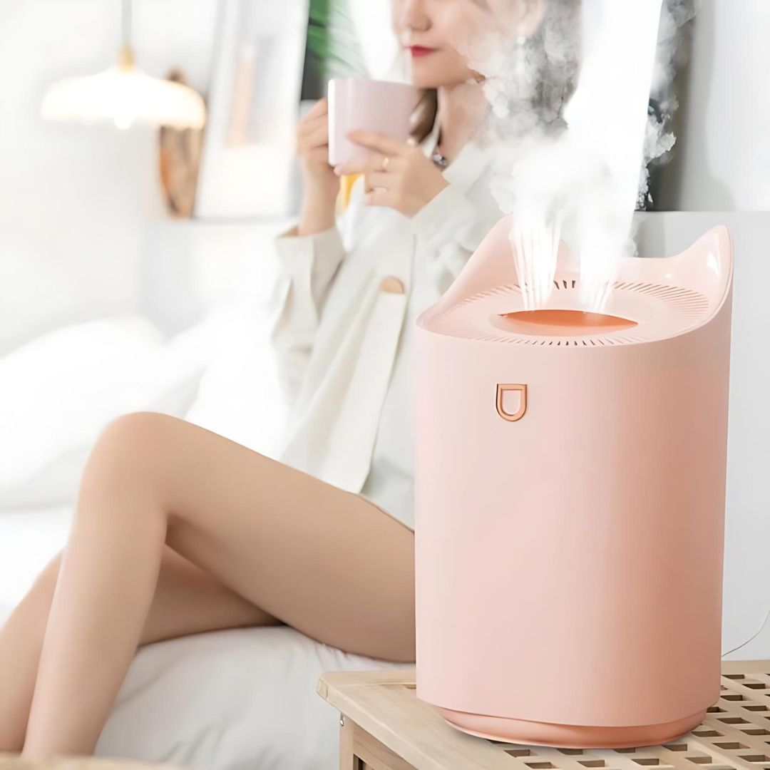 BowLift | Home Humidifier 3000ml with Mist Technology for Respiratory Relief and Comfortable Living - Humidifier for Bedroom