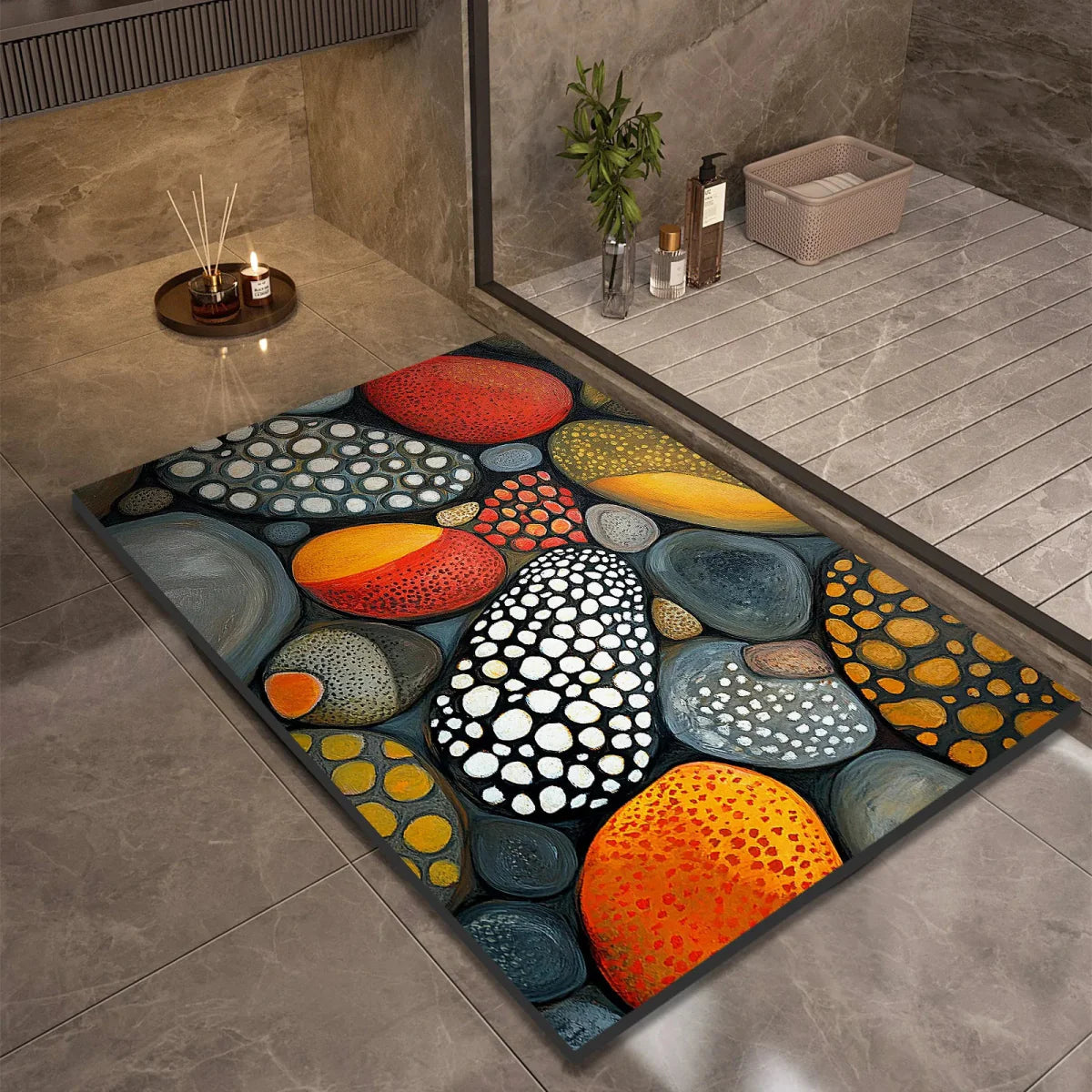 BowLift | AQUASOFT BATH MAT – Diatomite Bath Mat for Safety & Comfort