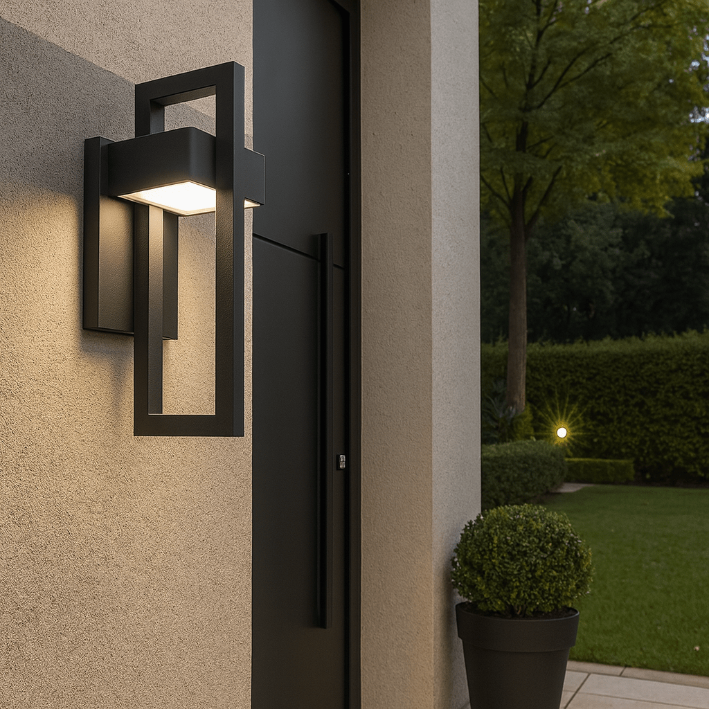 BowLift | ARCORA – Modern Outdoor Wall Lamp with LED & Weather Protection
