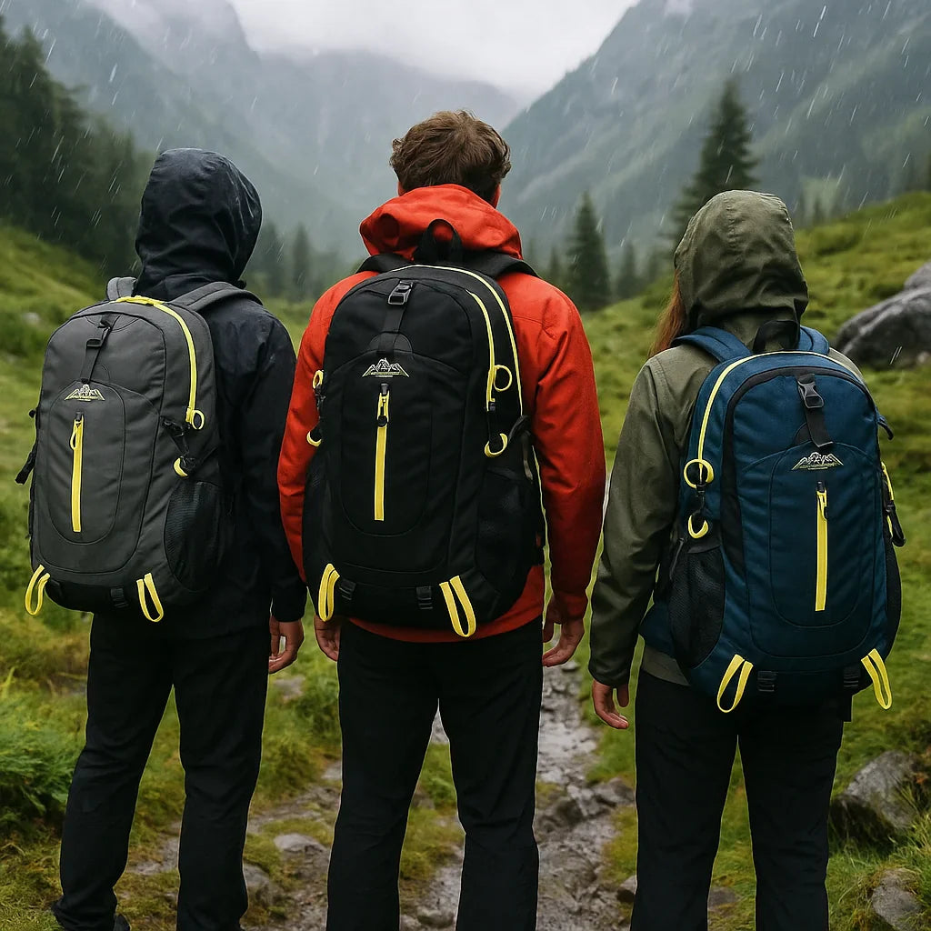 BowLift | 40L Waterproof Hiking Backpack with Multiple Compartments for Outdoor Adventures and Travel