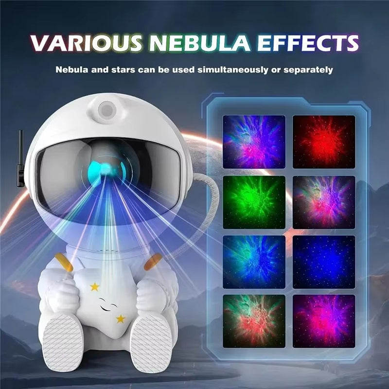 BowLift | Astronaut Galaxy Projector LED Night Light