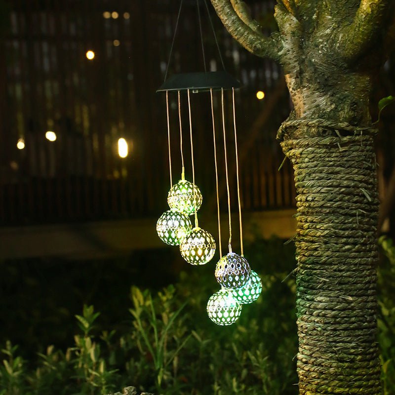 BowLift | AURABELL – Solar Wind Chime Outdoor Light for Eco-Friendly Garden Charm