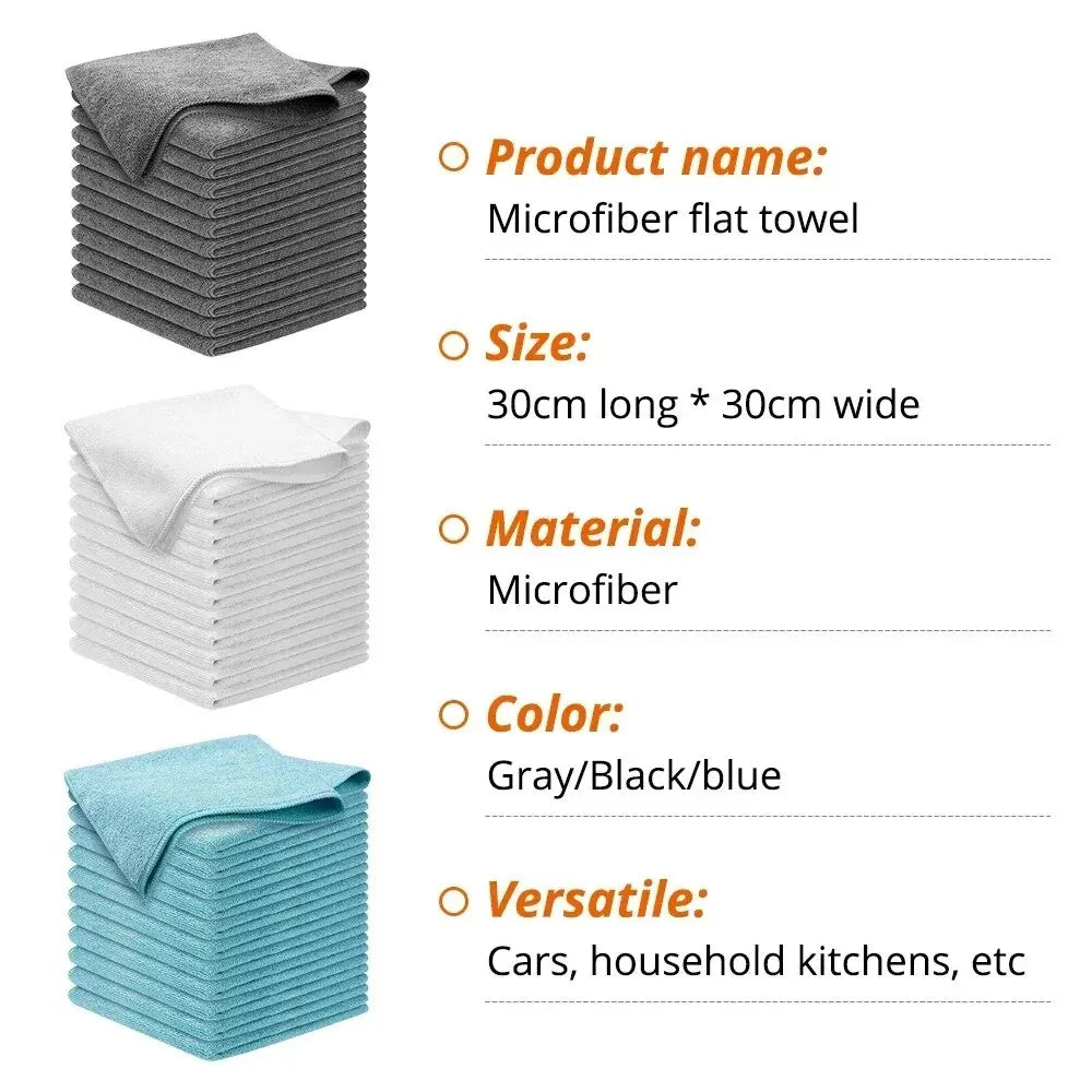 BowLift | Auto Microfiber Cloths Set (10 Pieces) - UltraClean