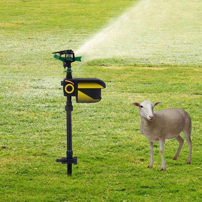 BowLift | Automatic Motion-Activated Animal Repellent Garden Sprinkler - Animal Sensor Outdoor Lawn Yard Water Sprinkler