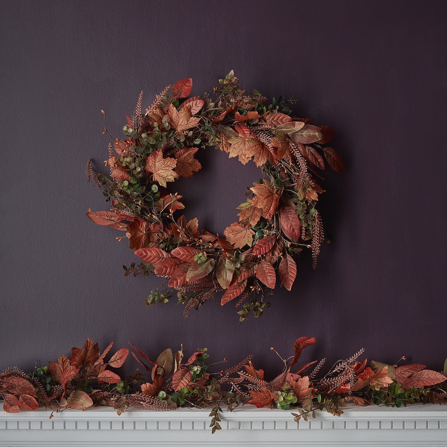BowLift | Christmas Decorations Autumn Leaf Wreath