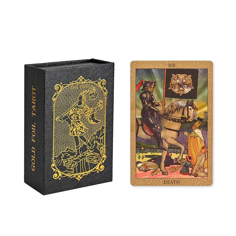 BowLift | Explore the Mystical World of Tarot Gold Foil Tarot
