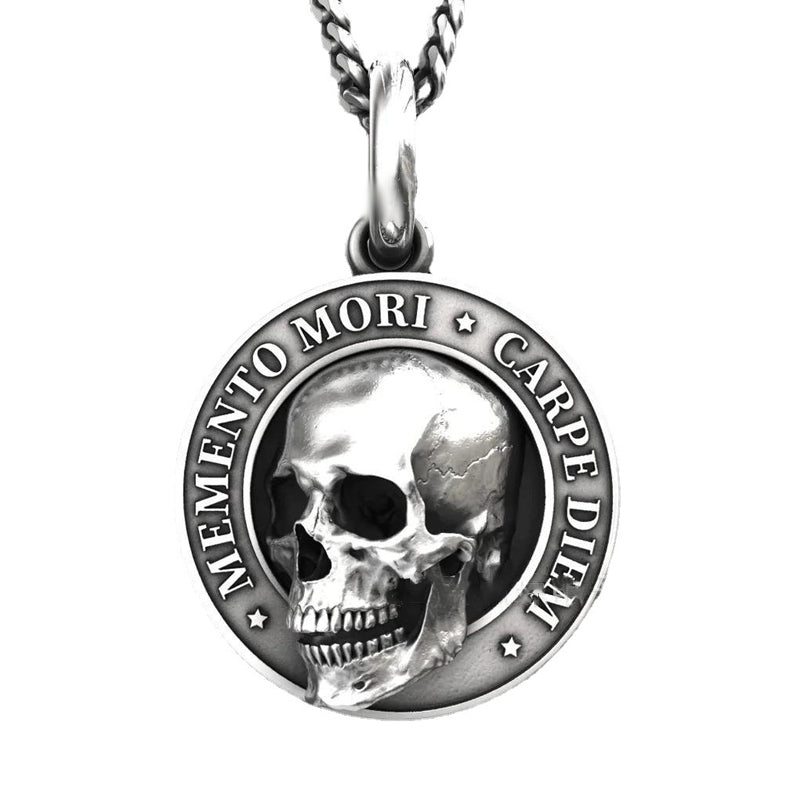 BowLift | Memento Mori Skull Pendant