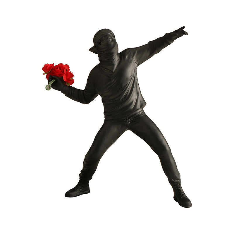 BowLift | Banksy Flower Rioter Ornament
