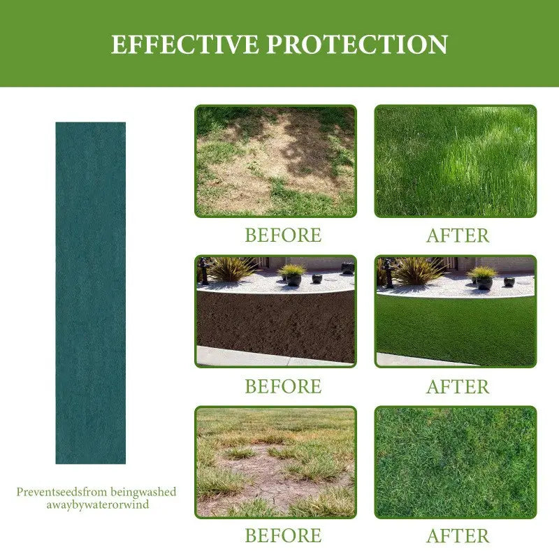 BowLift | Biodegradable grass seed mat for easy lawn establishment in the garden