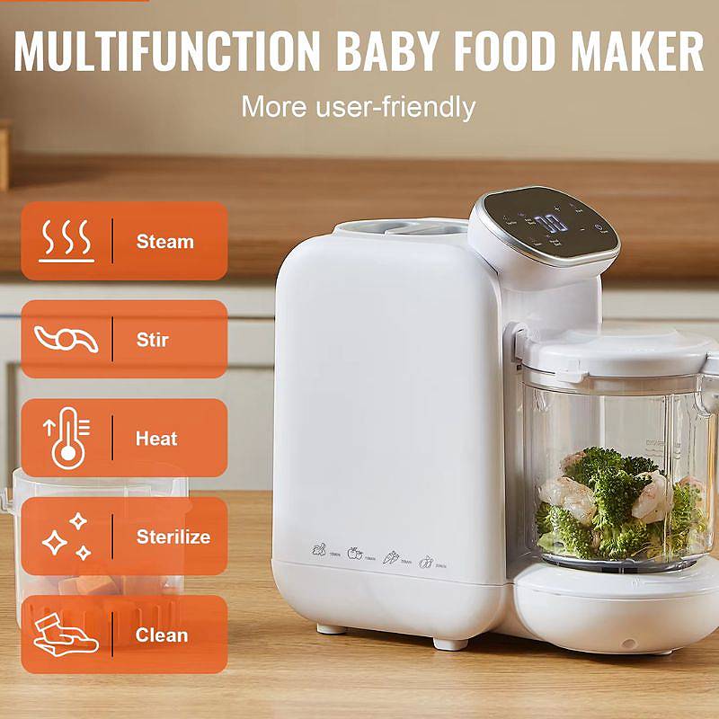 BowLift | 5-in-1 Baby Food Maker with with Advanced Safety Features
