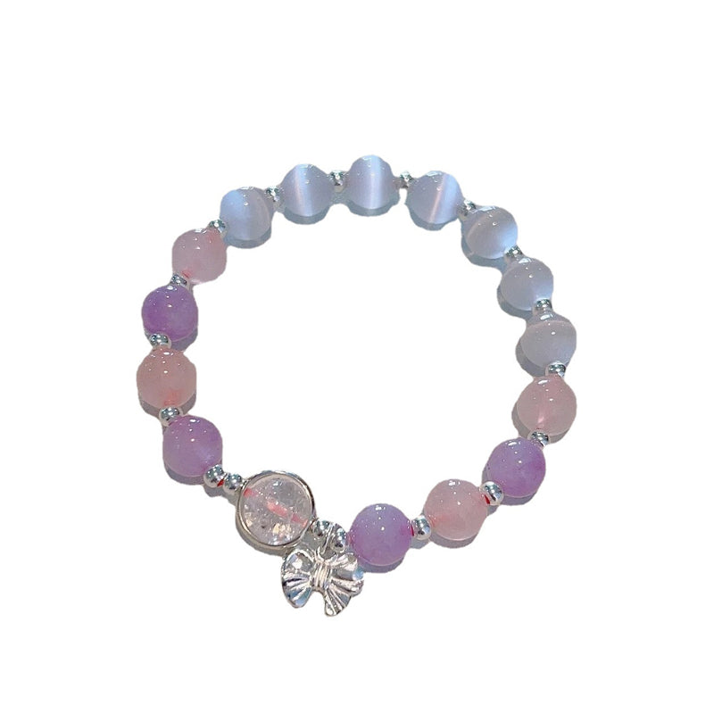 BowLift | Imitation Cat's Eye Crystal Butterfly Bracelet