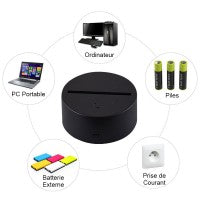 BowLift | 3D Lamp Marvel Captain America Battle