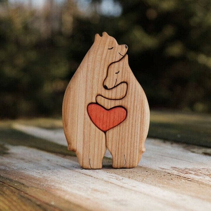 BowLift | Hand-carved wooden plush toys decoration