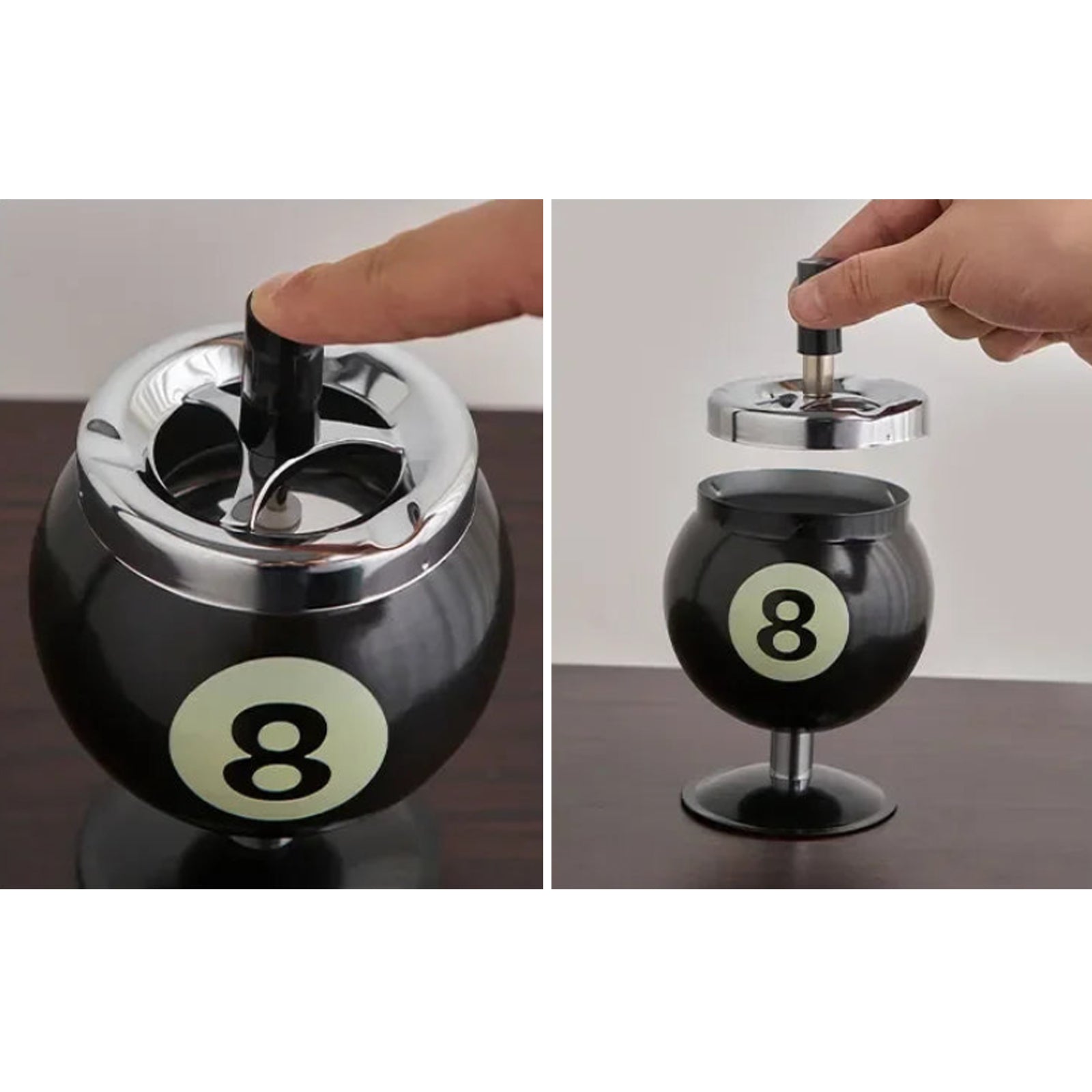 BowLift | Metal Billiard Ashtray