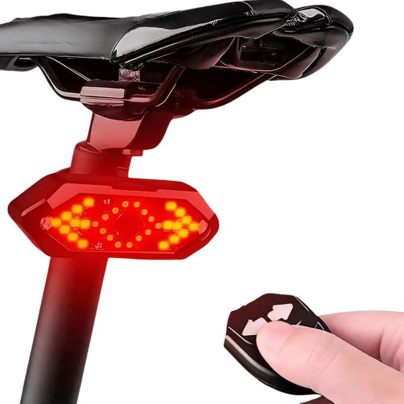 BowLift | BikeGuard Light – Rechargeable bicycle rear light with remote control & 32 LEDs for maximum safety