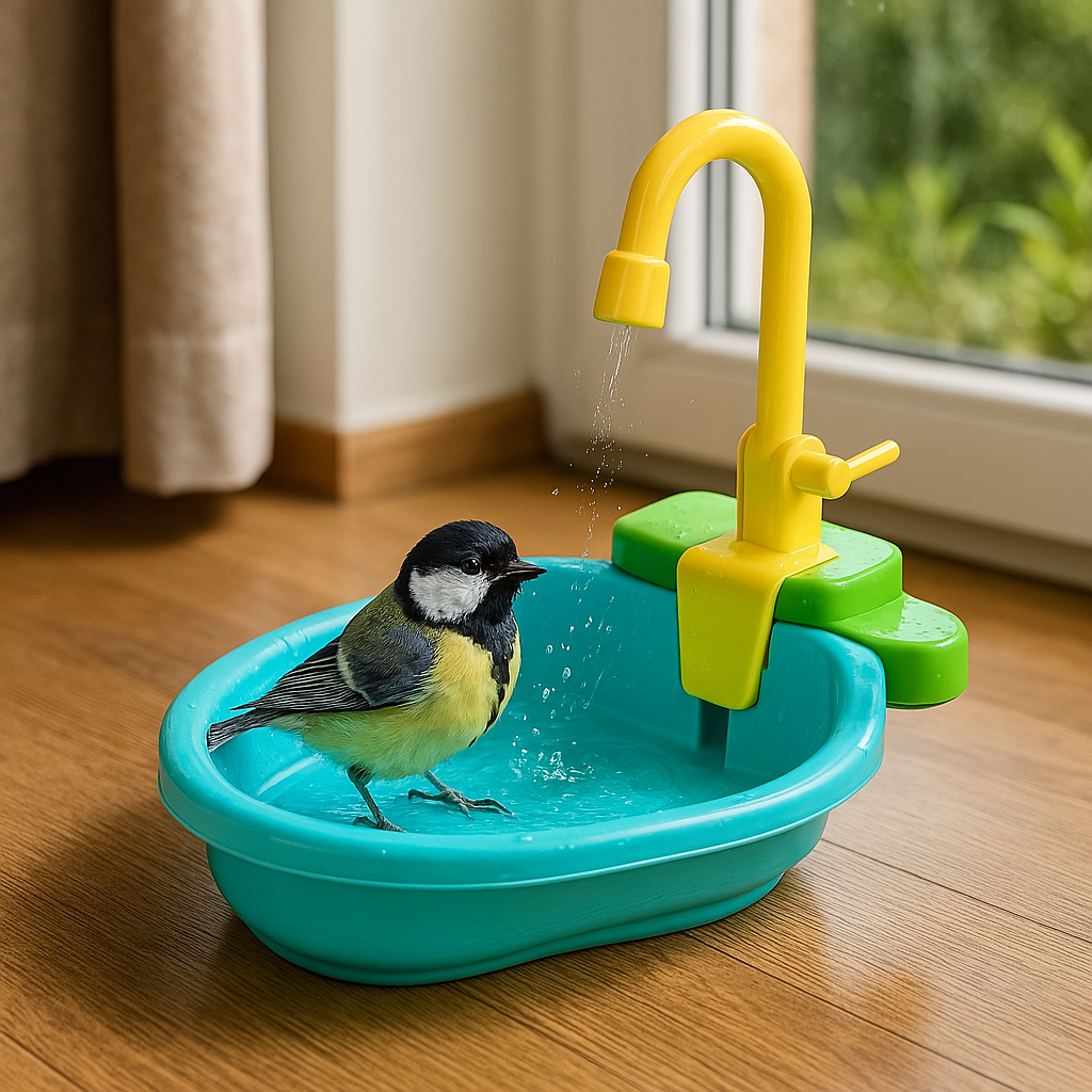 BowLift | Automatic Flowing Water Bird Bath Fountain