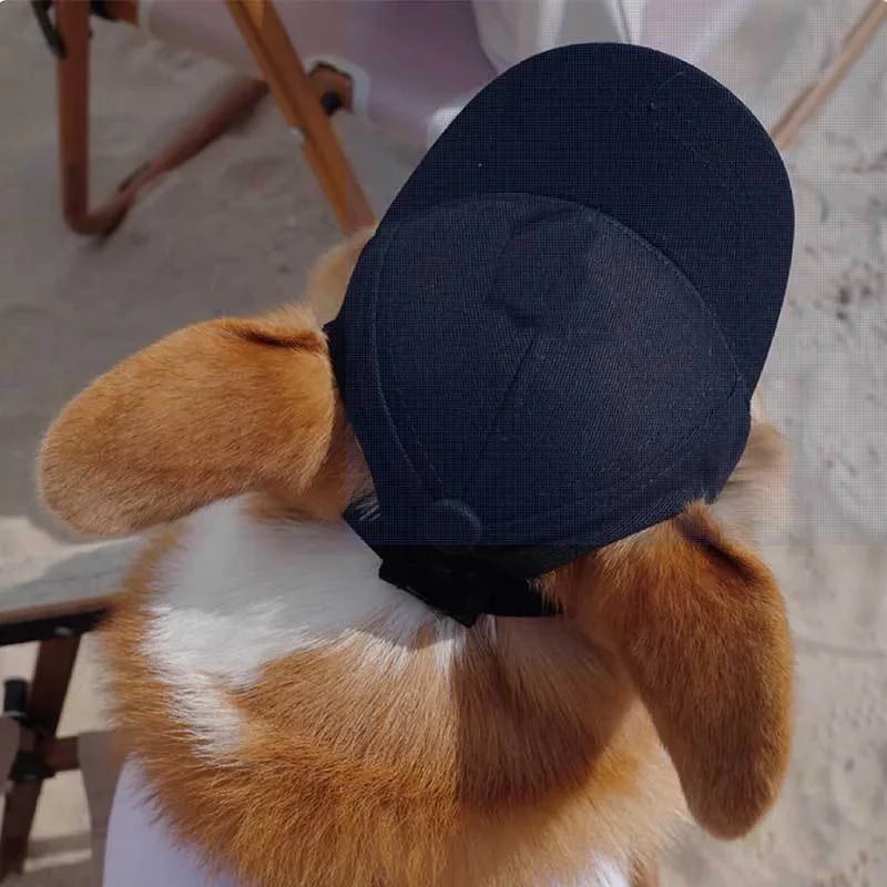 BowLift | Adjustable Dog Sun Hat - Cute Ear-Out Summer Baseball Cap