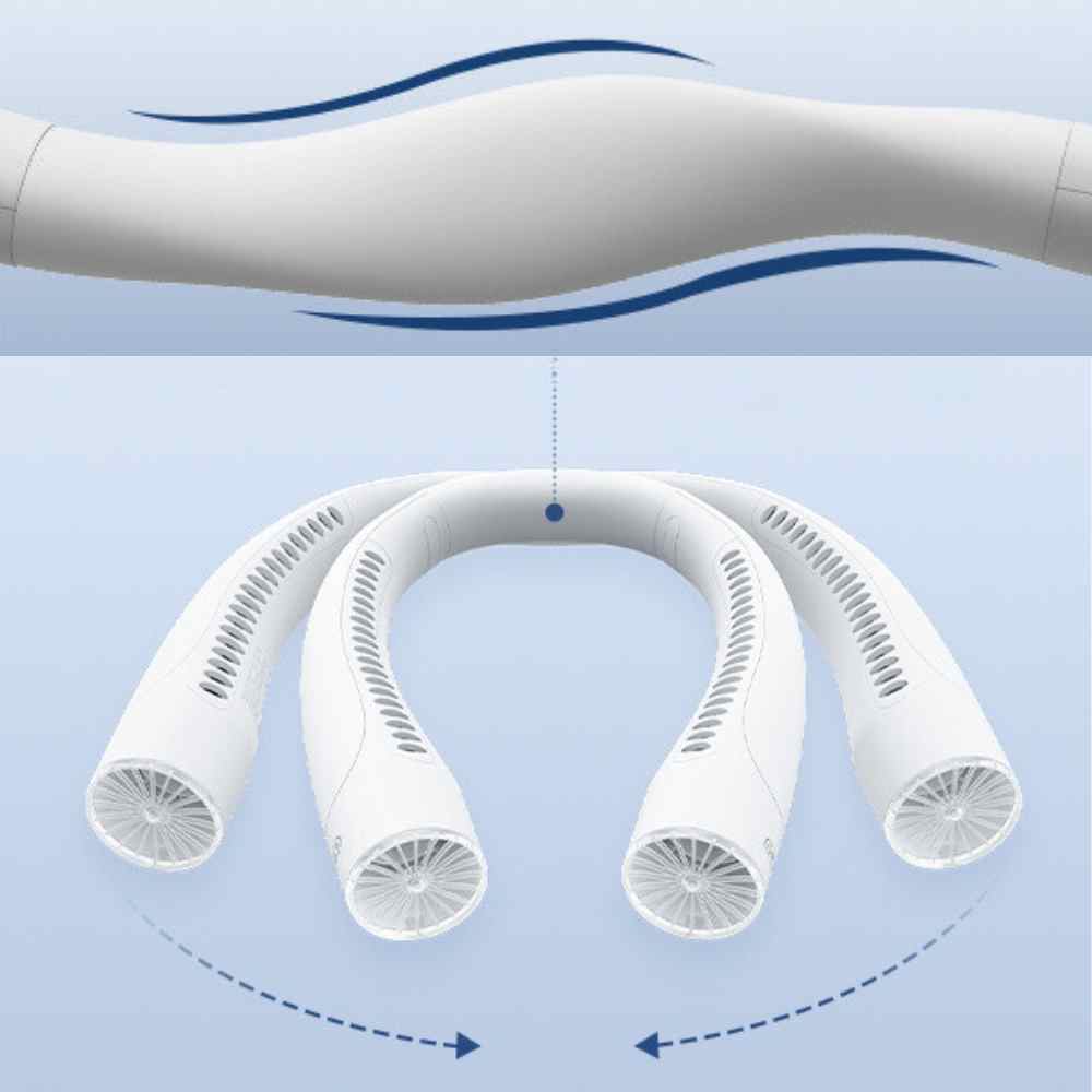 BowLift | Bladeless Neck Fan with 3 Speeds