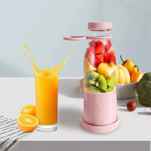 BowLift | Compact Portable Smoothie Blender with Fruit Container and Drinking Lid