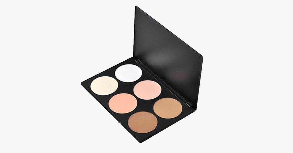 BowLift | Blush Bronzer with 6 matte powder shades - Gives you a perfectly polished makeup