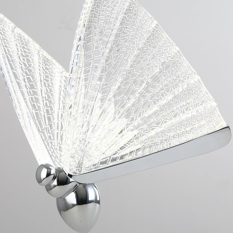 BowLift | FlareWing – Artistic Butterfly-Shaped LED Pendant Light