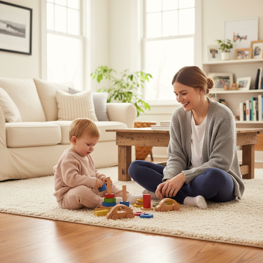 BowLift | Cozy Waffle Cotton Sweatshirt and Pants Set for Baby Boys