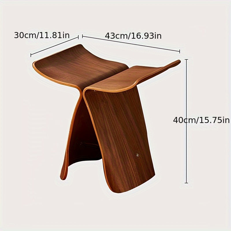 BowLift | Elegant Butterfly Stool – Timeless Design for Living Room and Entrance