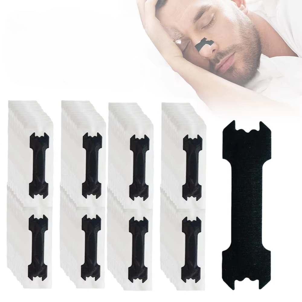 BowLift | Extra Strength Black Nasal Strips for Better Sleep and Reduced Snoring