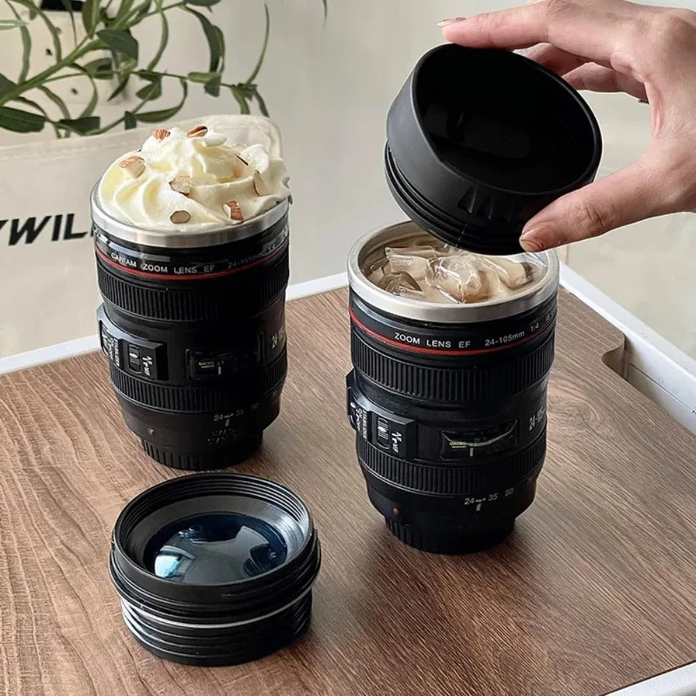 BowLift | Camera Lens Shaped Coffee Mug - Focus Mug