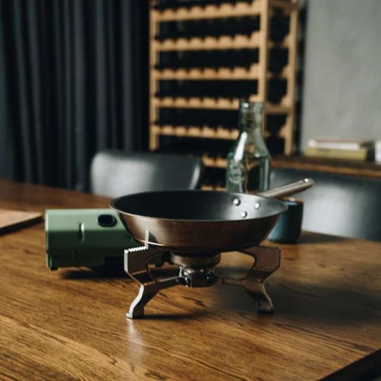 BowLift | Camping Gas Burner | Windproof, Fuel-Efficient & Compact for Outdoor Cooking Adventures