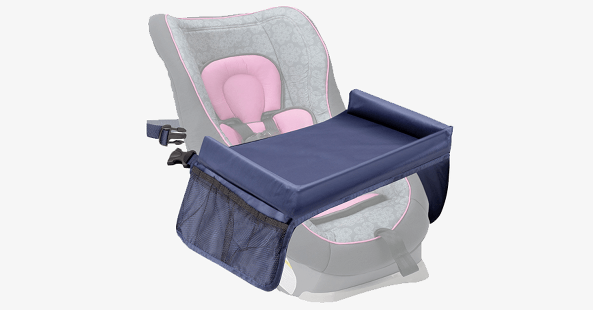 BowLift | Child car seat travel play tray - Safety at its best!