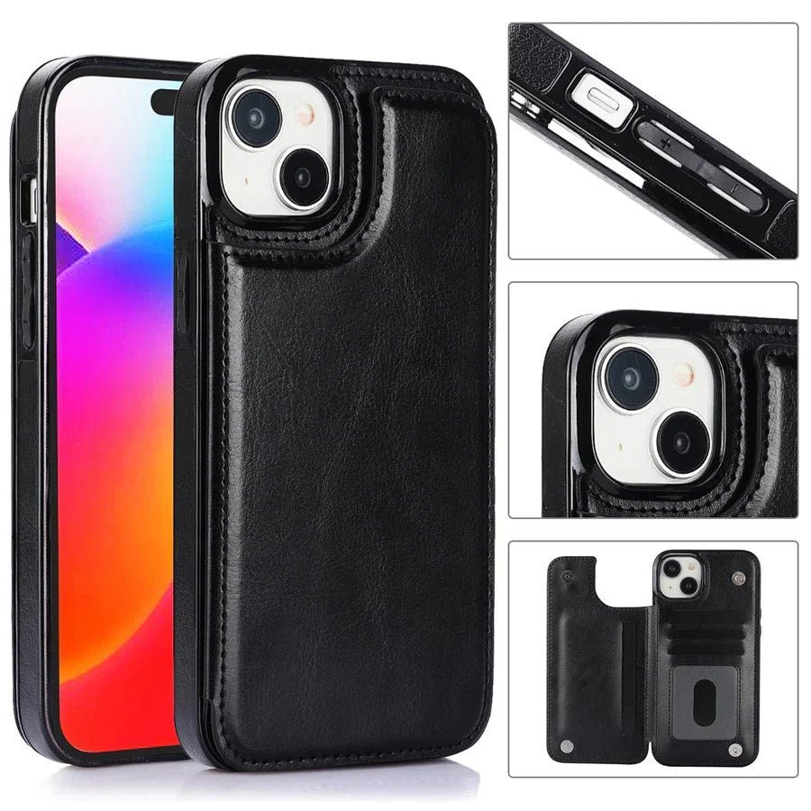 BowLift | CARDHOLD LEATHER – Elegant Smartphone Case with Card Slots