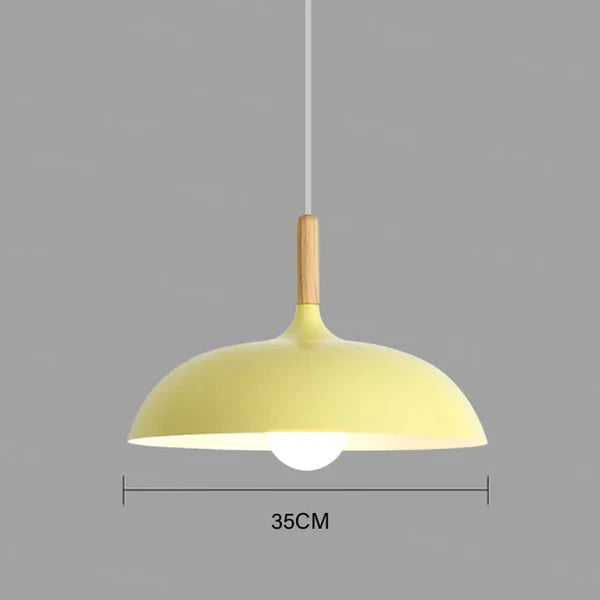 BowLift | Ceiling lamp in Scandinavian Oak - ScandiLuxe