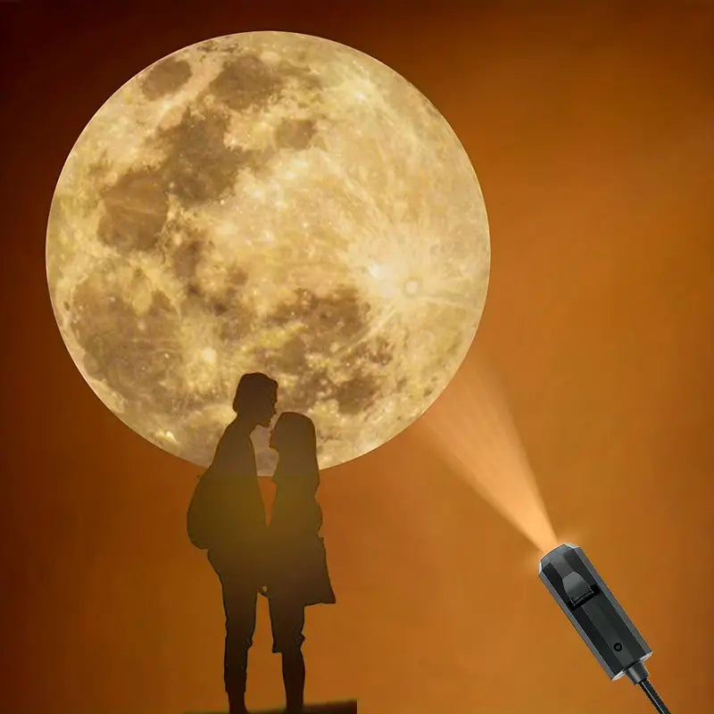 BowLift | CelestiaGlow Earth and Moon Projector Lamp