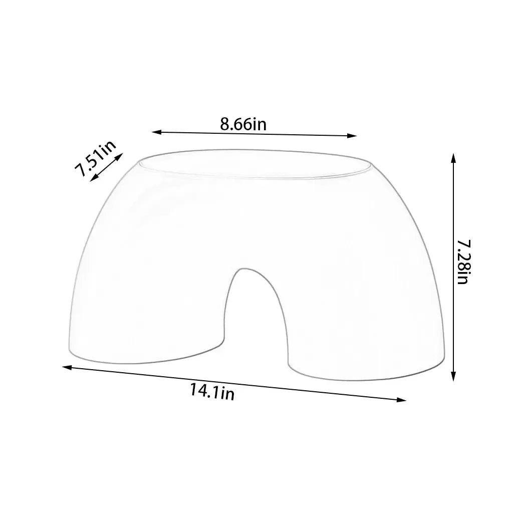 BowLift | Children's Plastic Rainbow Shape Stool